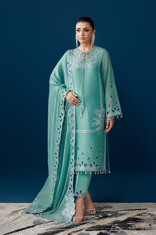 Alizeh AF-DUA-3034 Sea Glass Style — Mairaz Three-Piece Suit