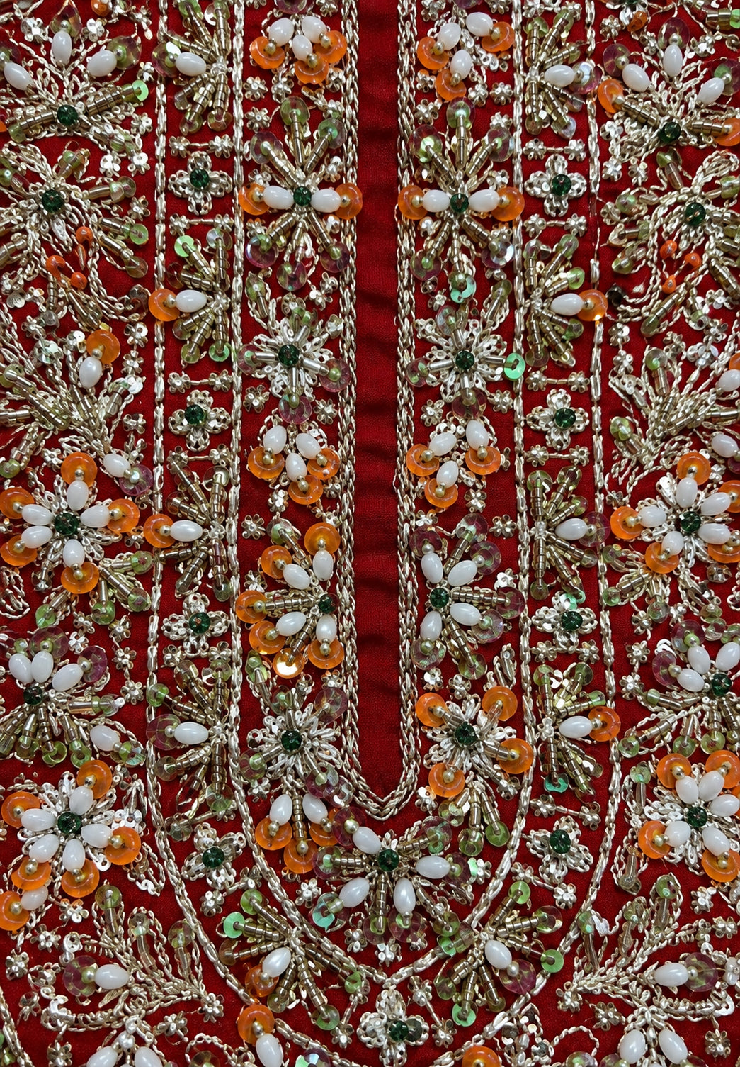 Hussain Rehar – Aimer Style, hand-embellished bodice and neckline panel detail