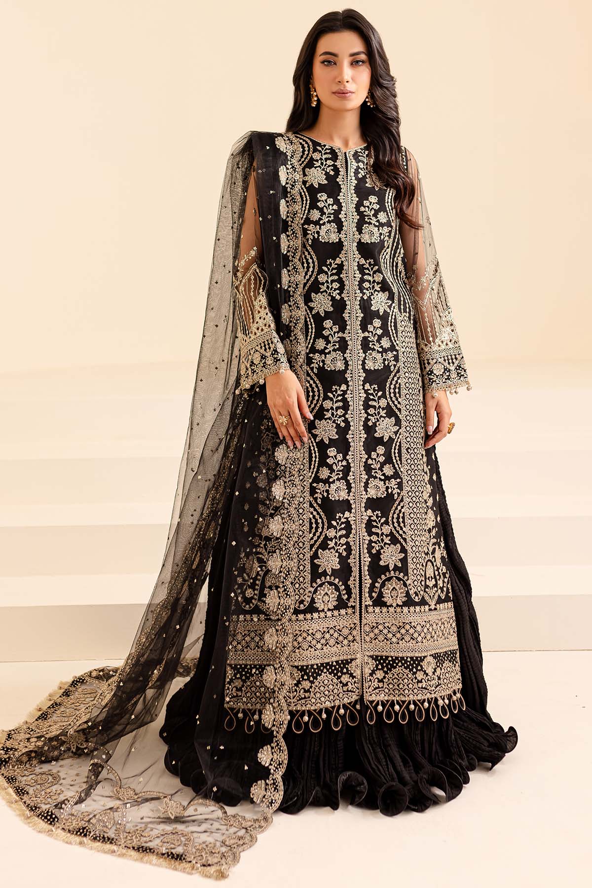 Farasha Coral Charm Style — Mairaz Three-Piece Suit