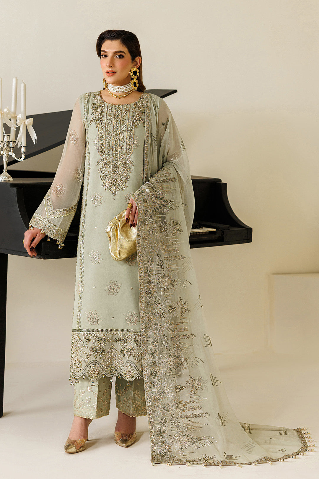 Alizeh Javi Style — Mairaz Three-Piece Suit