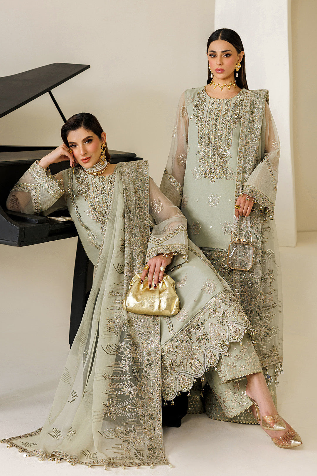 Alizeh Javi Style — Mairaz Three-Piece Suit