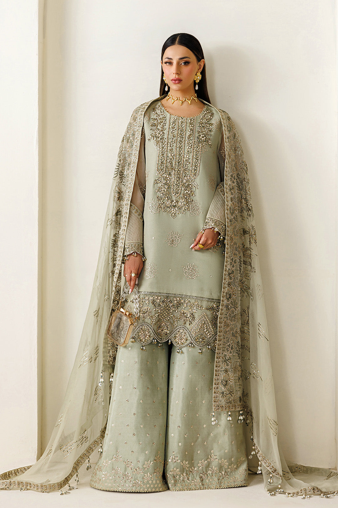 Alizeh Javi Style — Mairaz Three-Piece Suit