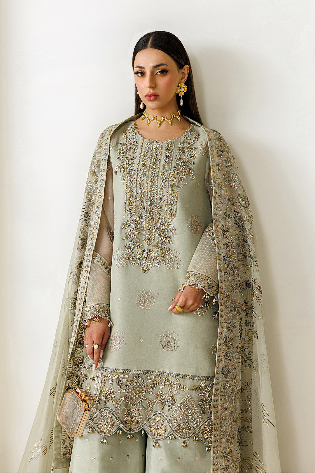 Alizeh Javi Style — Mairaz Three-Piece Suit