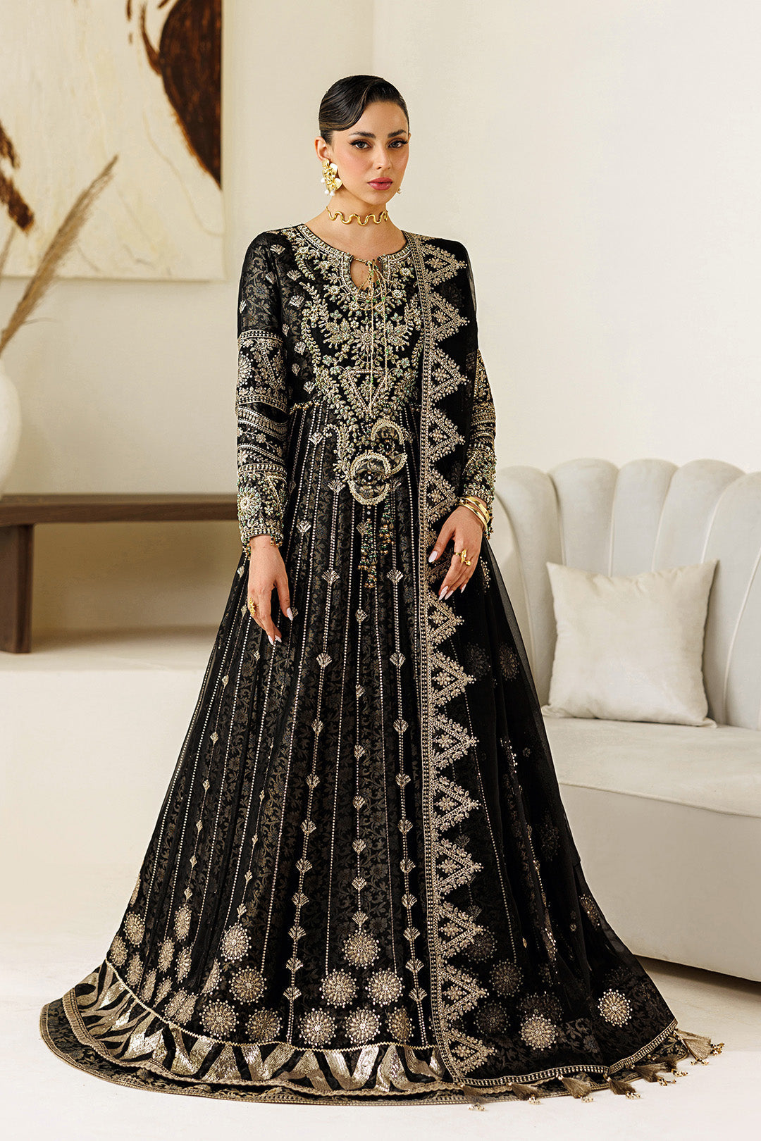 Alizeh AF-BHM-4073-Blanc Style — Mairaz Three-Piece Suit