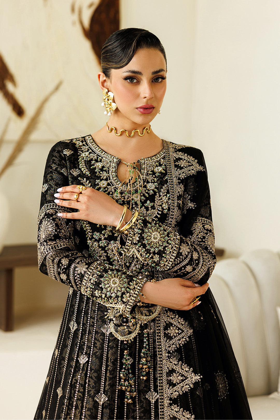 Alizeh AF-BHM-4073-Blanc Style — Mairaz Three-Piece Suit