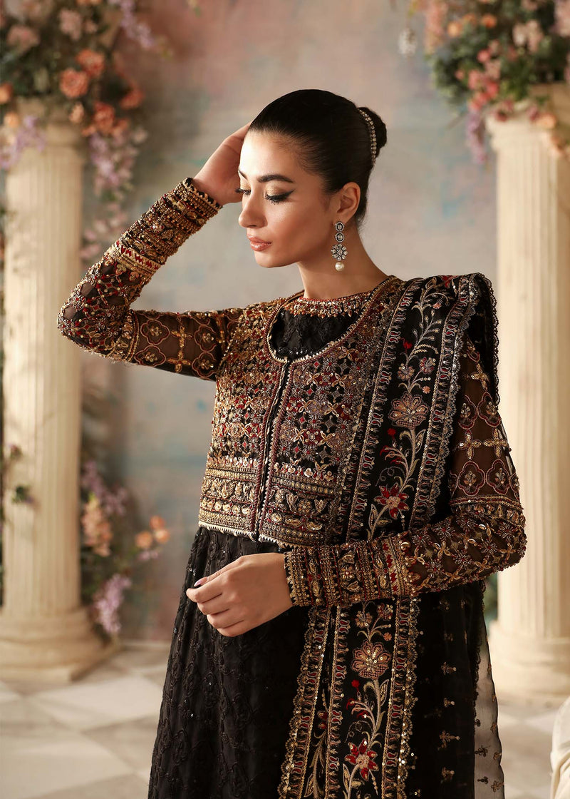 Akbar Aslam Ebene U-1547 Style — Mairaz Three-Piece Suit