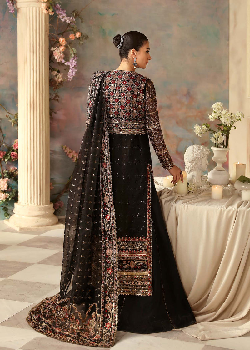 Akbar Aslam Ebene U-1547 Style — Mairaz Three-Piece Suit