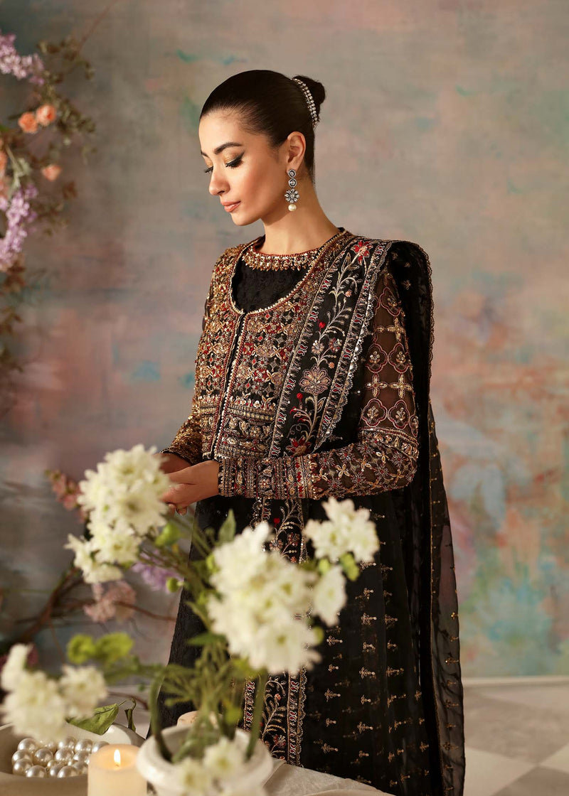 Akbar Aslam Ebene U-1547 Style — Mairaz Three-Piece Suit