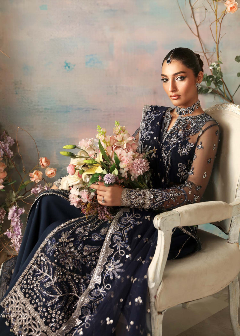 Akbar Aslam Azur U-1539 Style — Mairaz Wedding Maxi