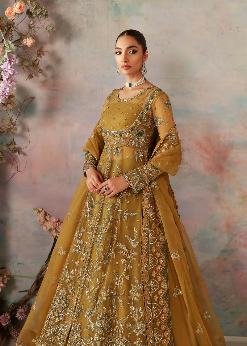 Akbar Aslam Sierra U-1545 Style — Mairaz Lehenga