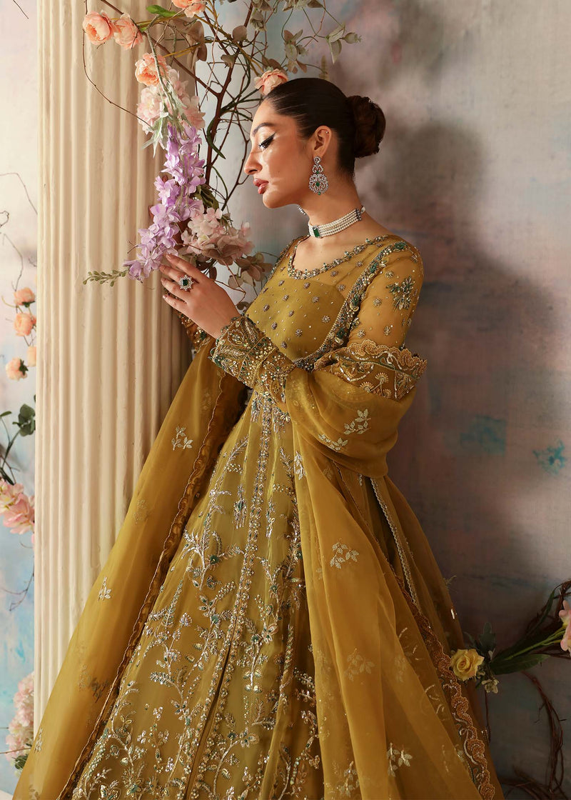 Akbar Aslam Sierra U-1545 Style — Mairaz Lehenga