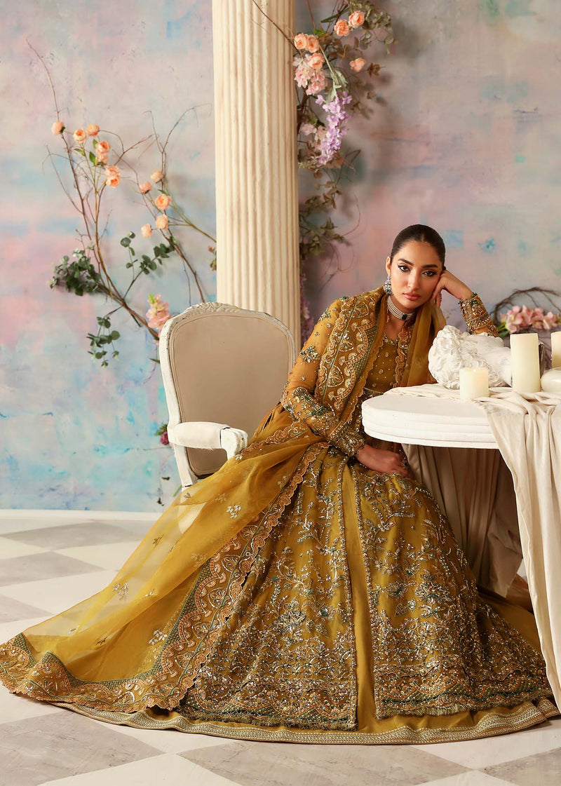 Akbar Aslam Sierra U-1545 Style — Mairaz Lehenga