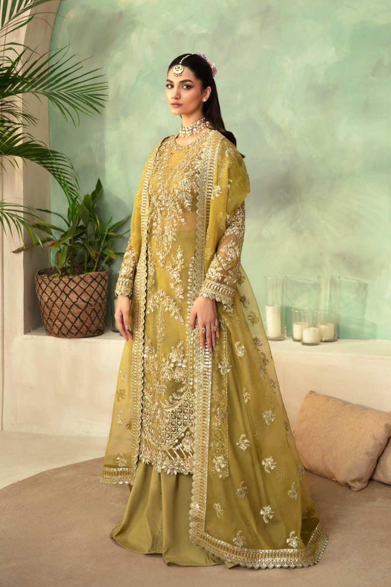 Akbar Aslam Seraph U-1566 Style — Mairaz Three-Piece Suit