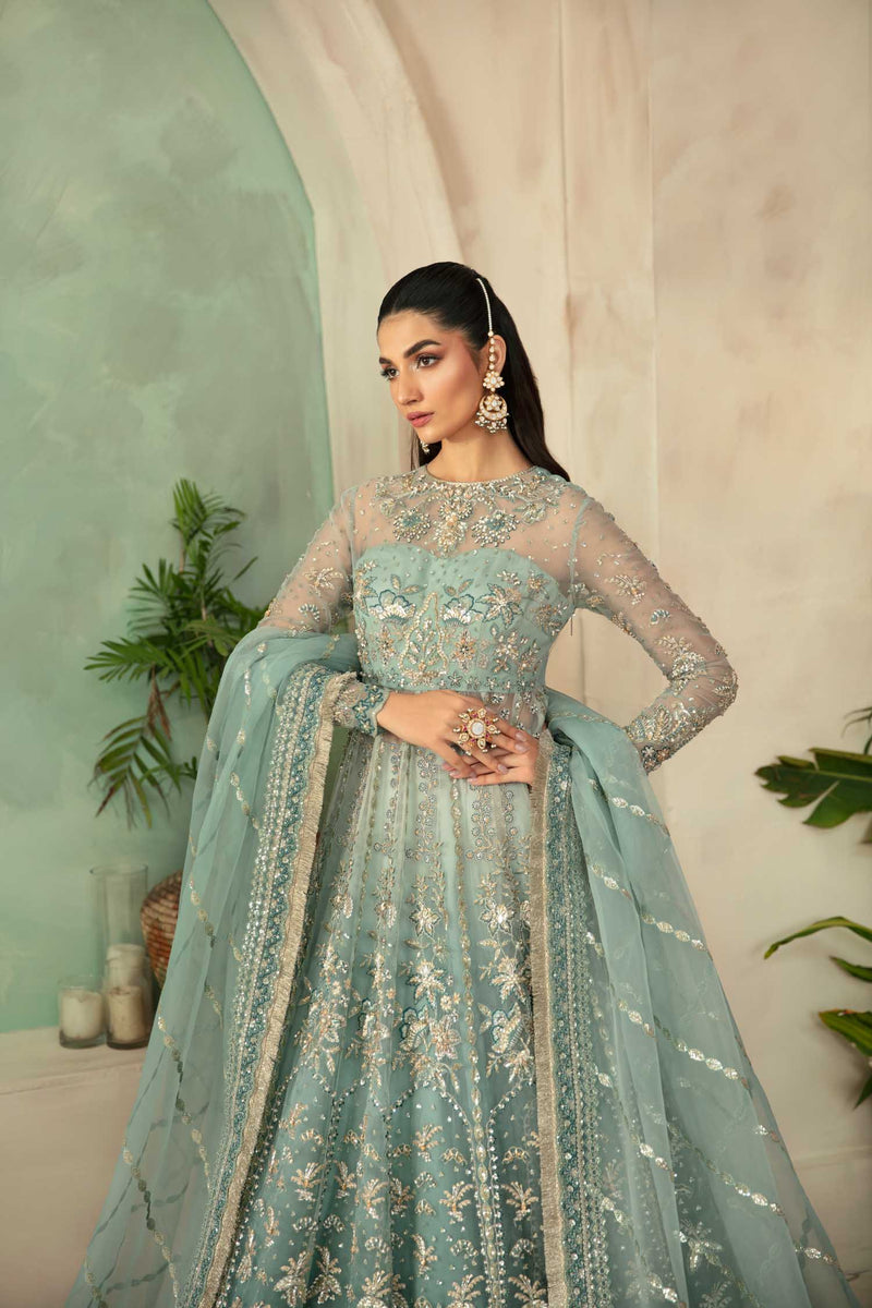 Akbar Aslam Frostine U-1561 Style — Mairaz Lehenga