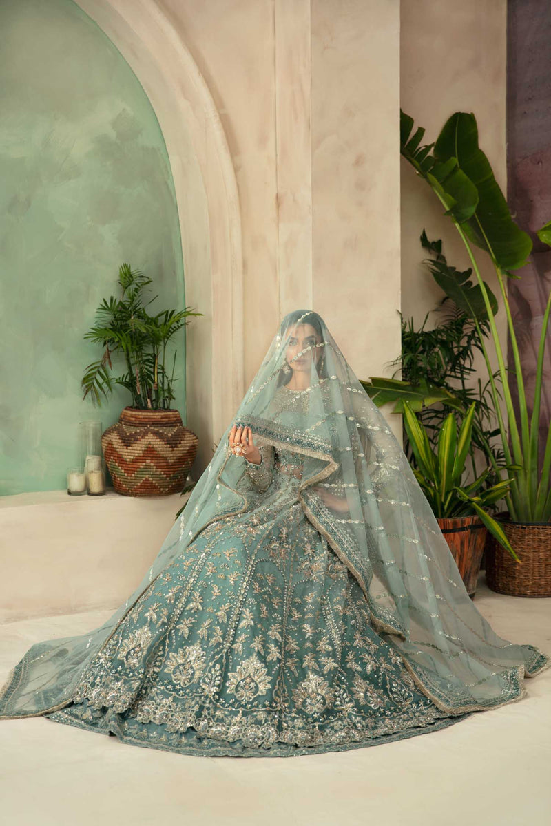 Akbar Aslam Frostine U-1561 Style — Mairaz Lehenga