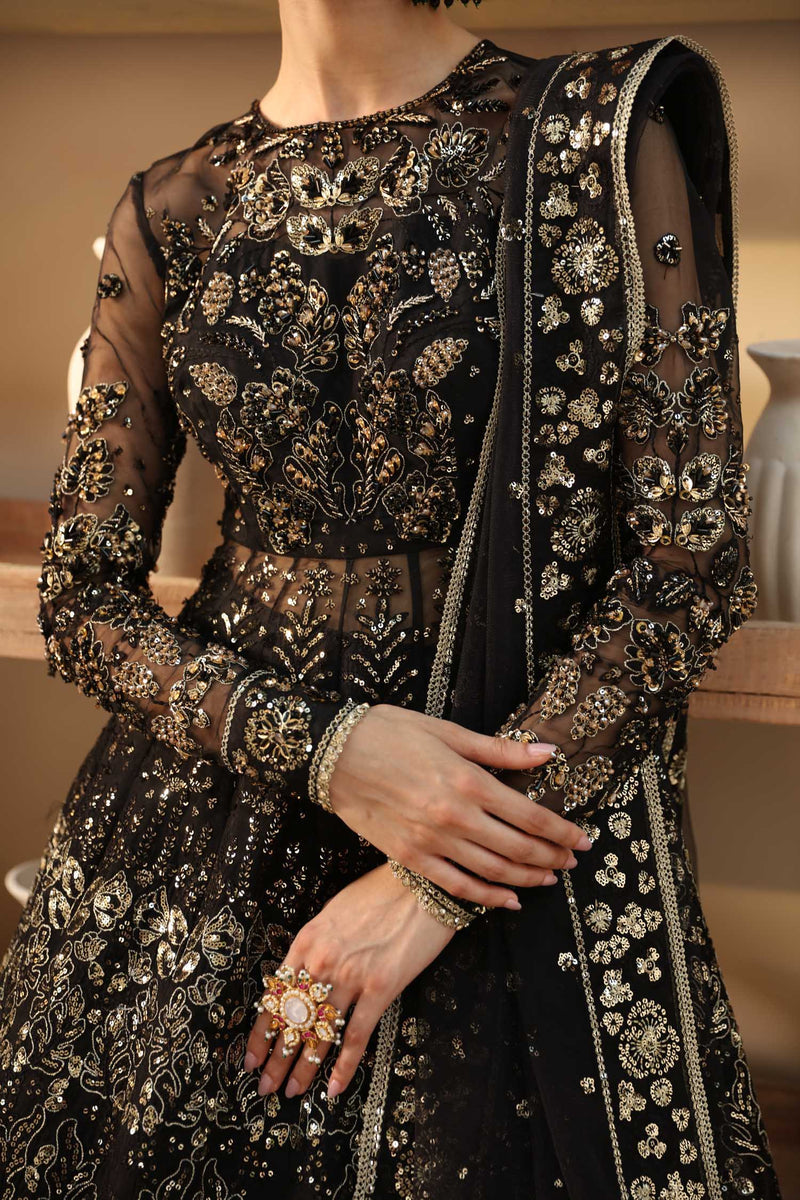 Akbar Aslam Cinder U-1562 Style — Mairaz Lehenga