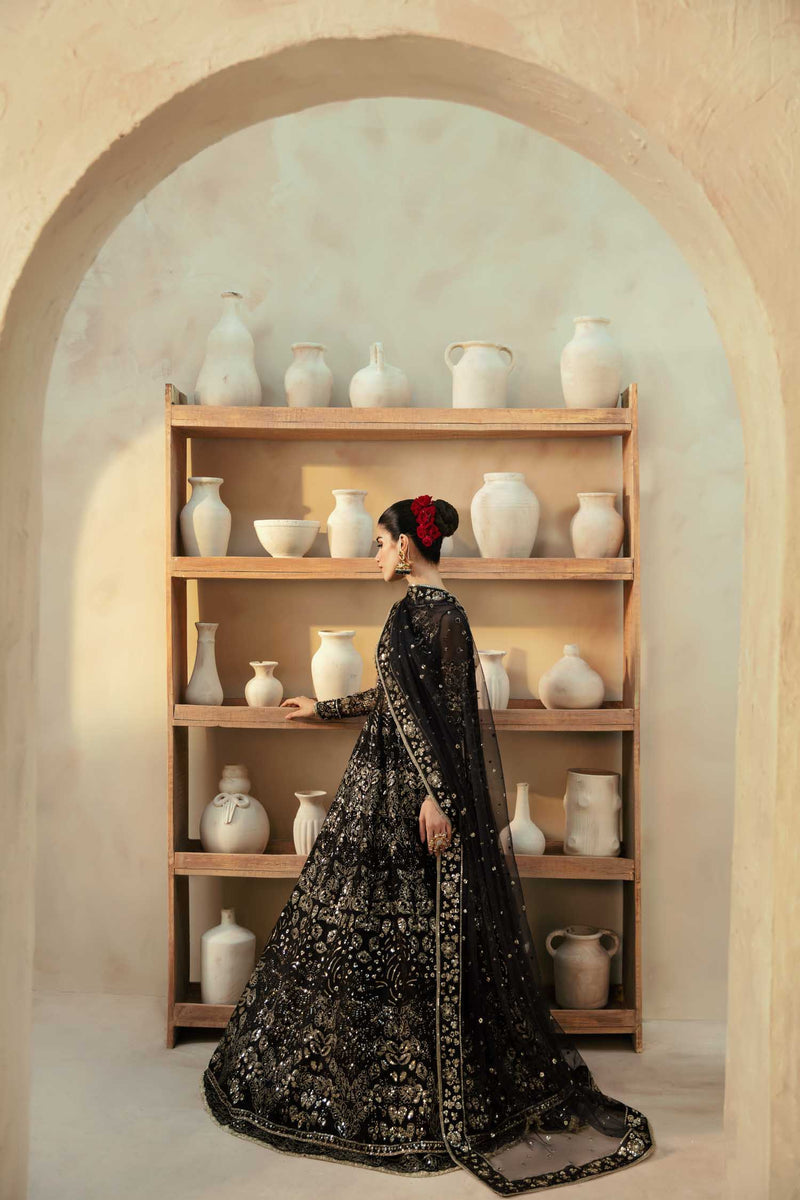 Akbar Aslam Cinder U-1562 Style — Mairaz Lehenga