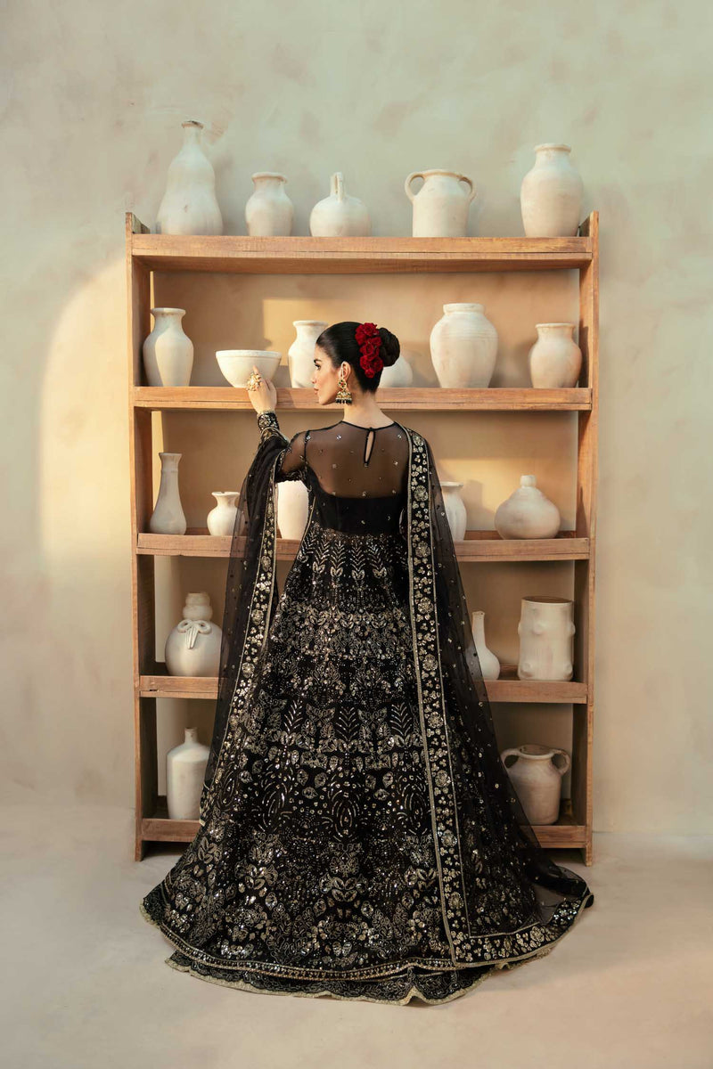 Akbar Aslam Cinder U-1562 Style — Mairaz Lehenga