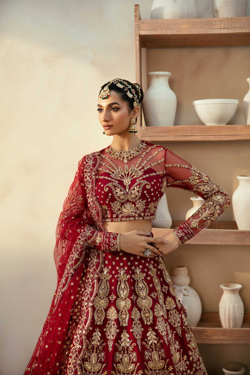 Akbar Aslam Embyrlen U-1563 Style — Mairaz Wedding Maxi