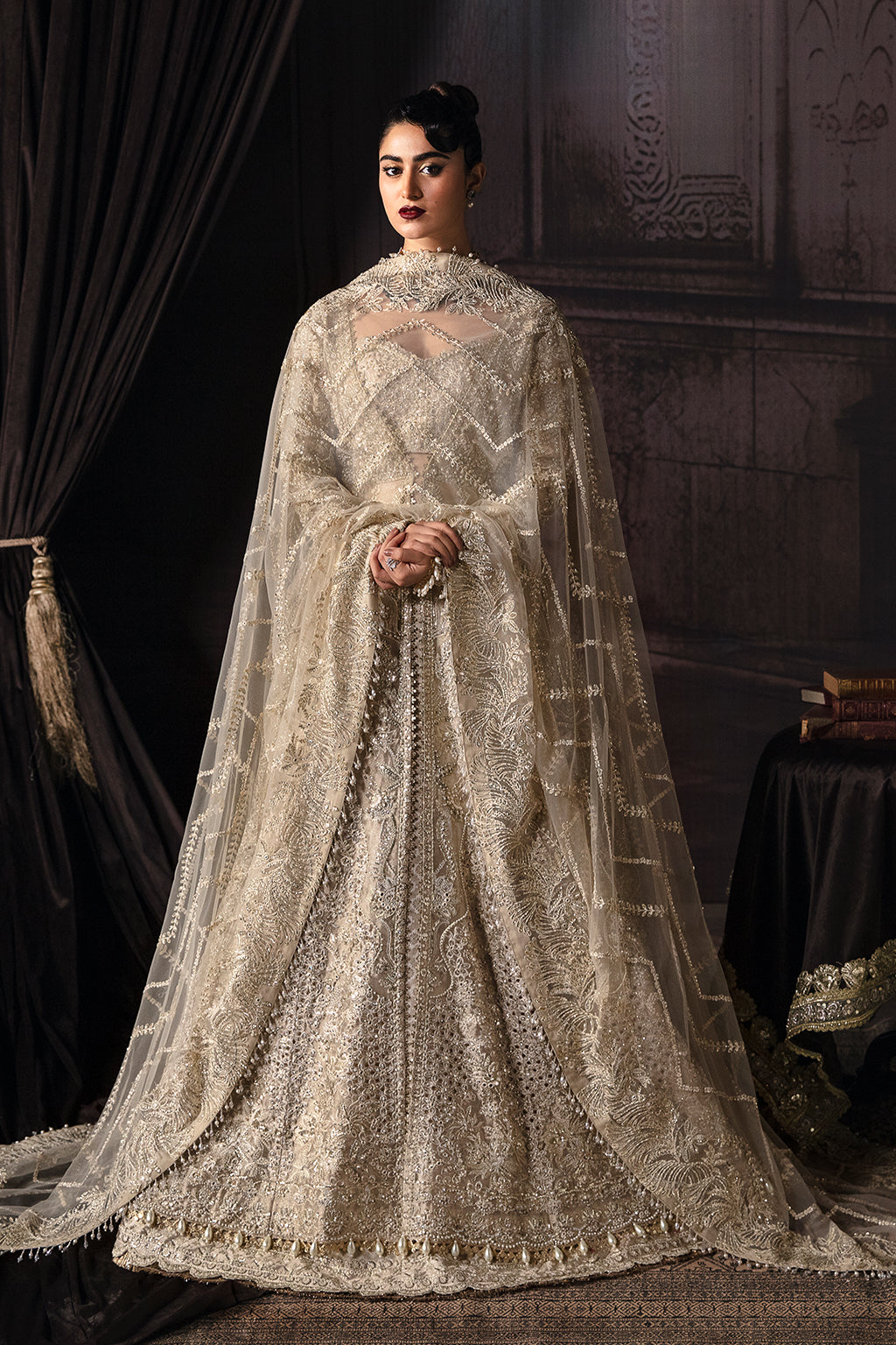 Afrozeh Margaret Style — Mairaz Golden Wedding Maxi