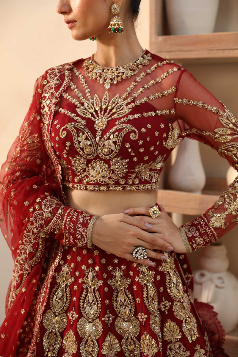 Akbar Aslam Embyrlen U-1563 Style — Mairaz Wedding Maxi