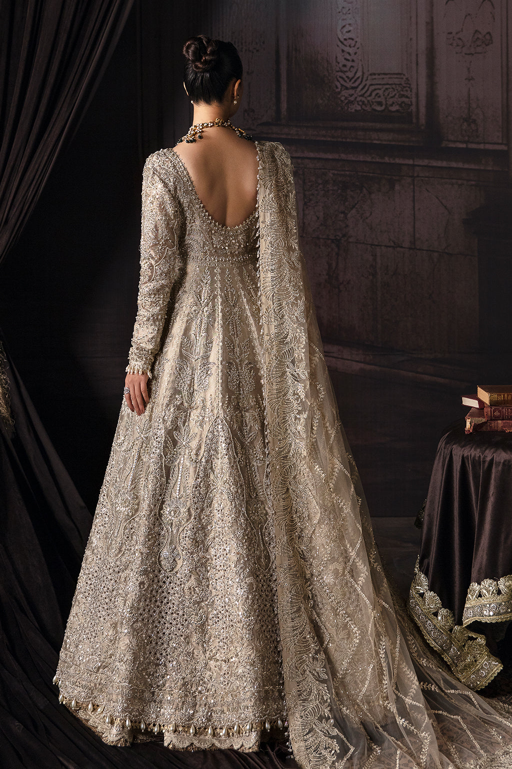 Afrozeh Margaret Style — Mairaz Golden Wedding Maxi
