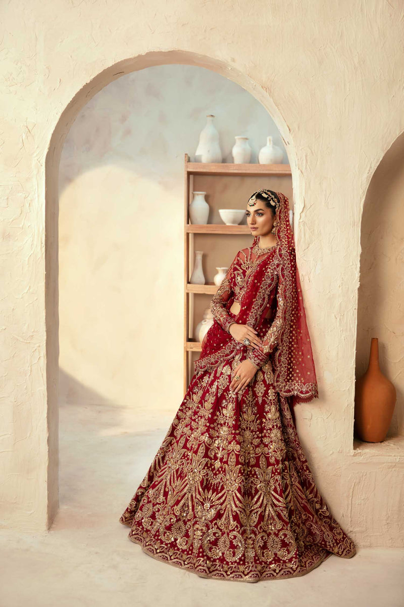 Akbar Aslam Embyrlen U-1563 Style — Mairaz Wedding Maxi