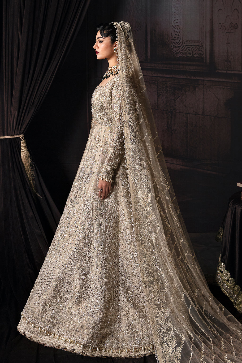 Afrozeh Margaret Style — Mairaz Golden Wedding Maxi