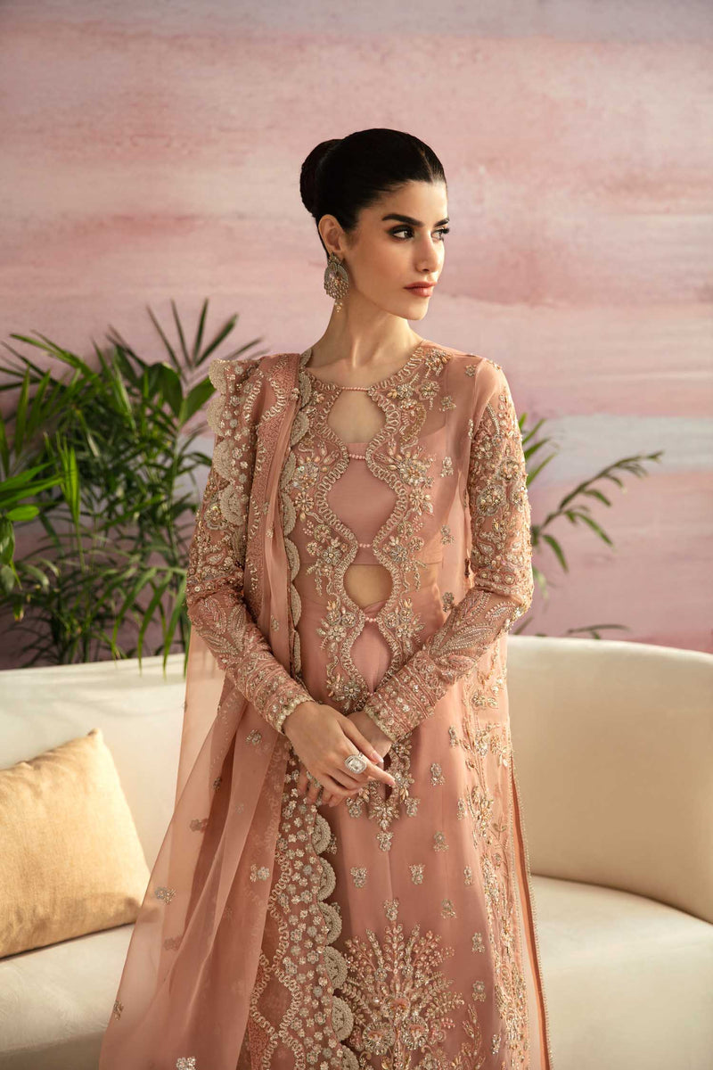 Akbar Aslam Sakura U-1568 Style — Mairaz Three-Piece Suit