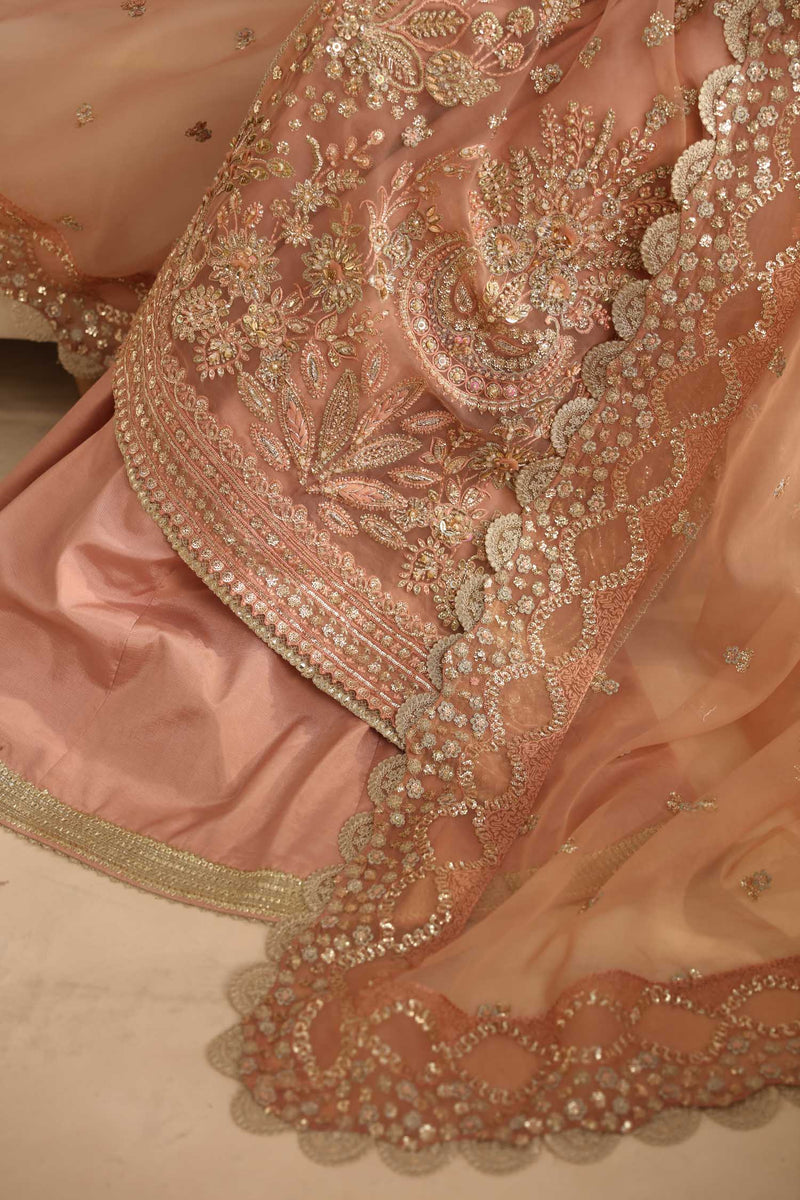 Akbar Aslam Sakura U-1568 Style — Mairaz Three-Piece Suit