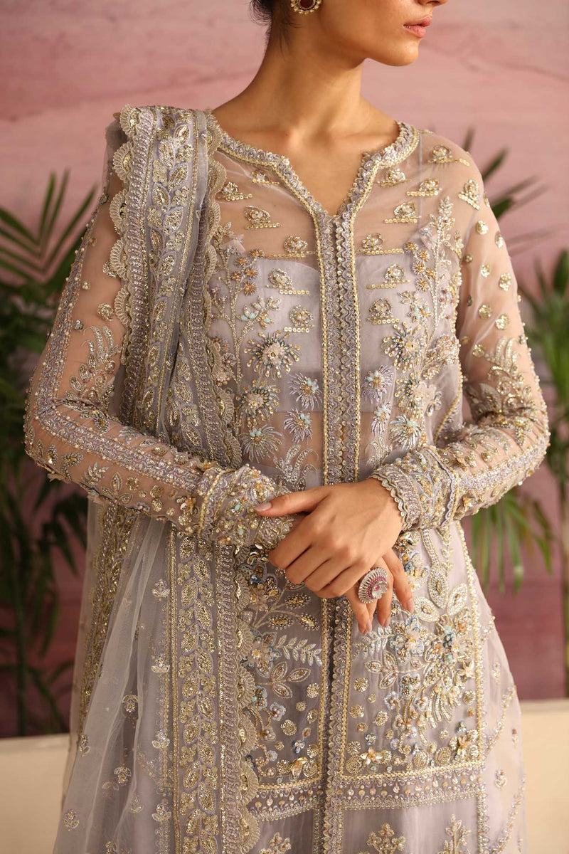 Akbar Aslam Moonlit U-1564 Style — Mairaz Three-Piece Suit