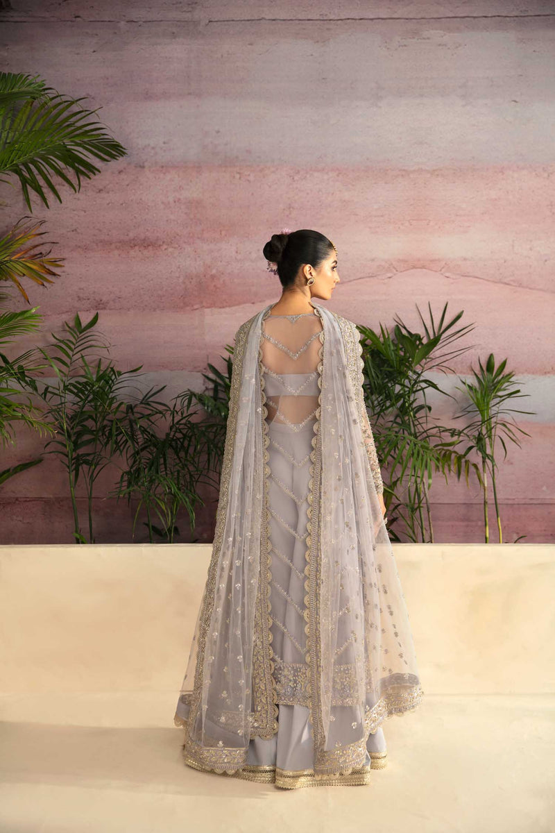 Akbar Aslam Moonlit U-1564 Style — Mairaz Three-Piece Suit