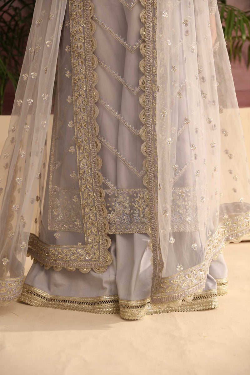 Akbar Aslam Moonlit U-1564 Style — Mairaz Three-Piece Suit