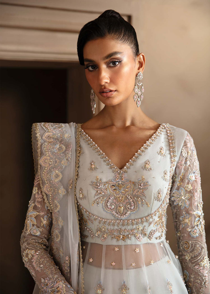 Akbar Aslam Ophelia U-1550 Style — Mairaz Lehenga