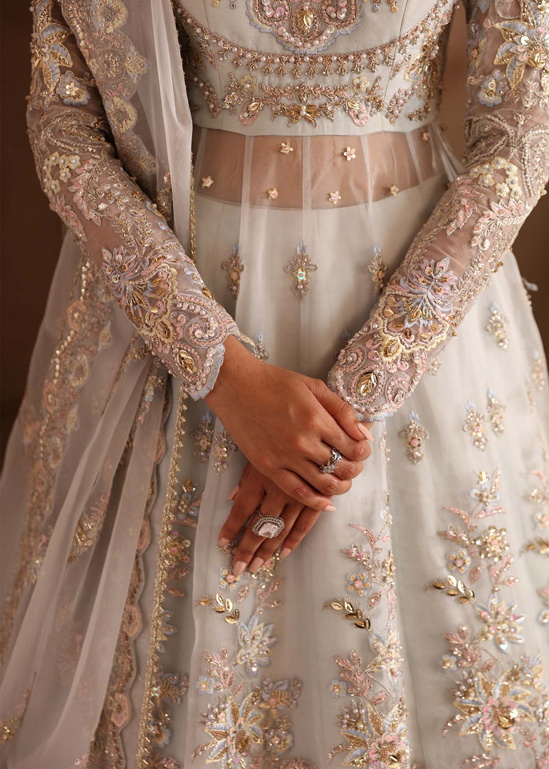 Akbar Aslam Ophelia U-1550 Style — Mairaz Lehenga