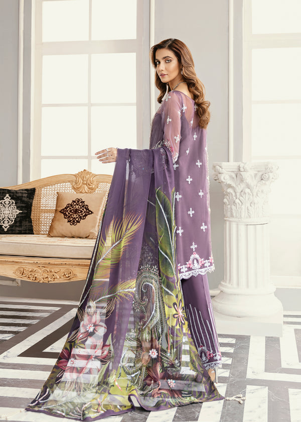 Akbar Aslam Lupine U-1333 Style — Mairaz Three-Piece Suit