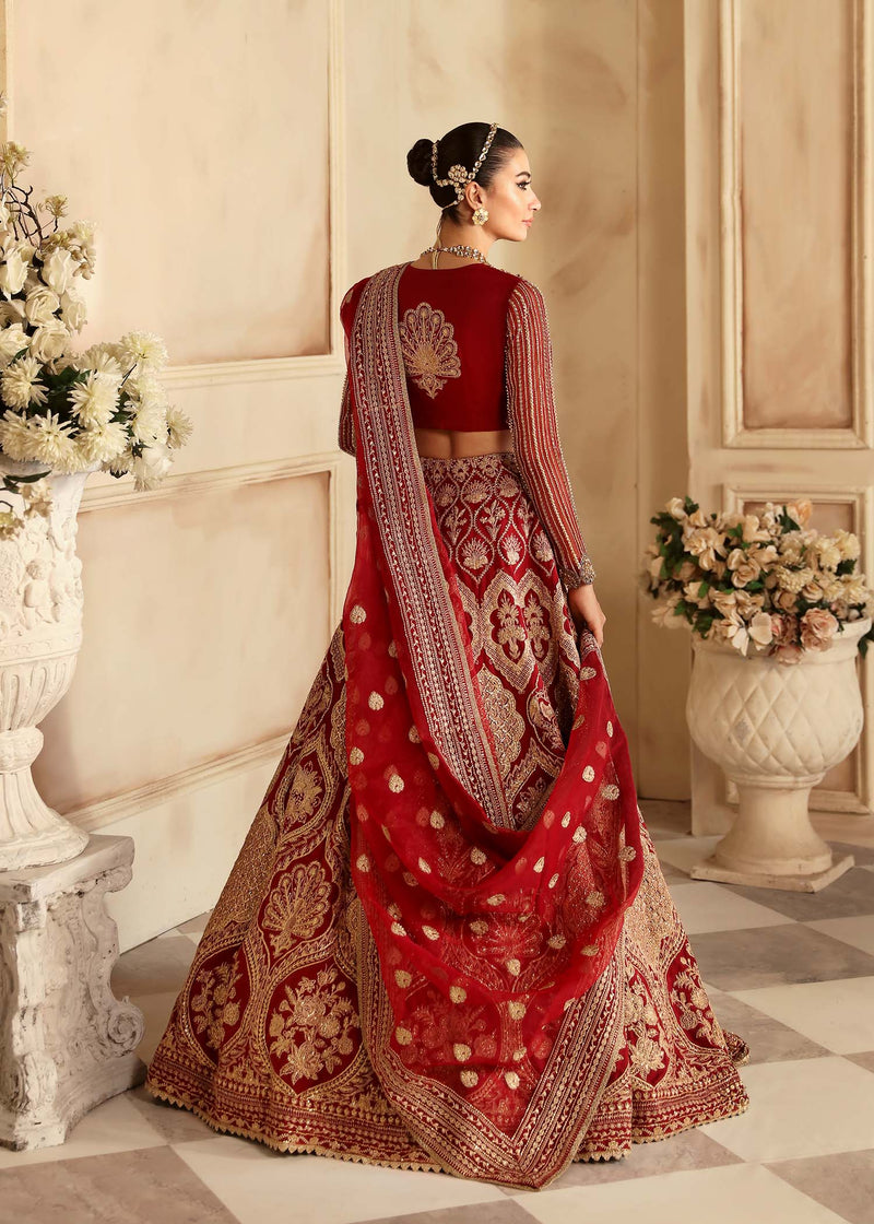 Akbar Aslam Rosier U-1540 Style — Mairaz Lehenga