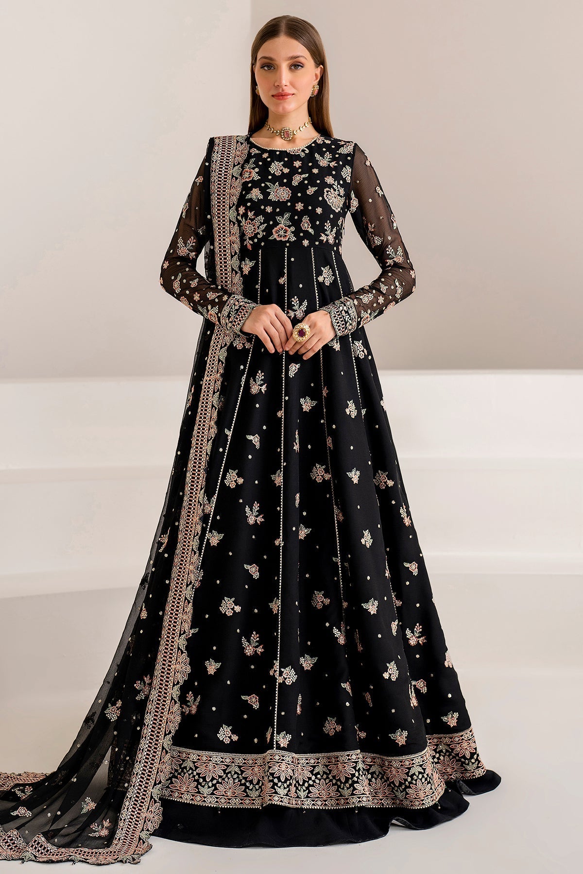 Farasha Opaline Style — Mairaz Three-Piece Suit