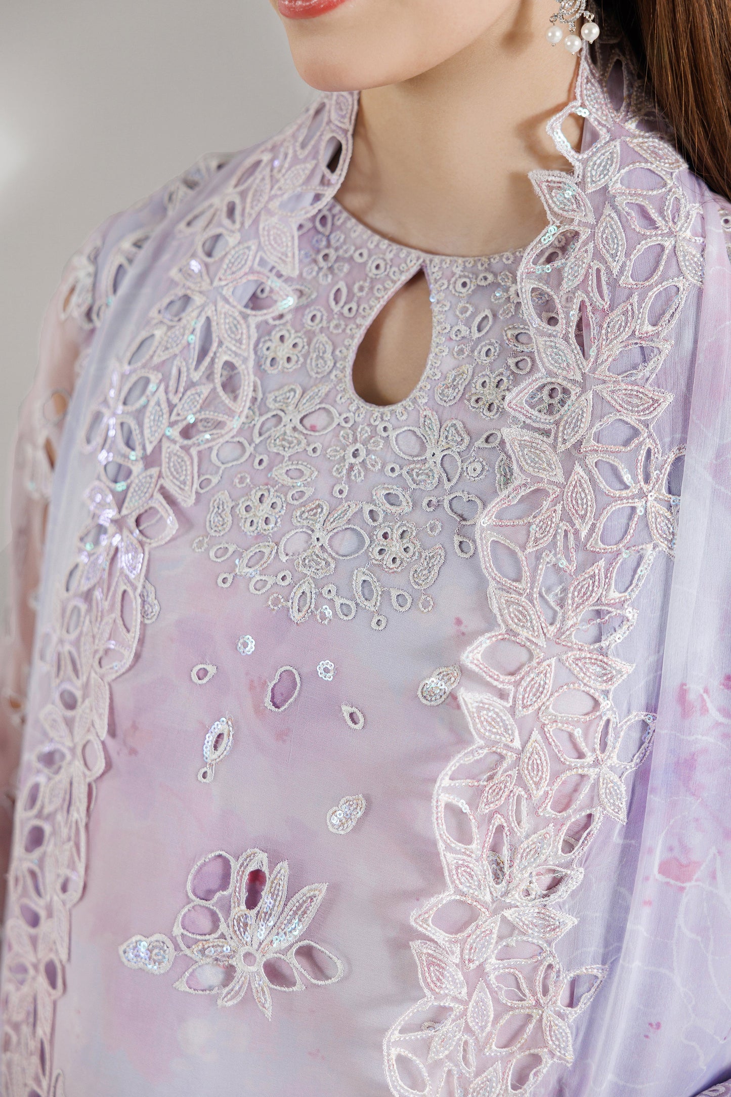 Farasha Lilac Enchant Style — Mairaz Three-Piece Suit