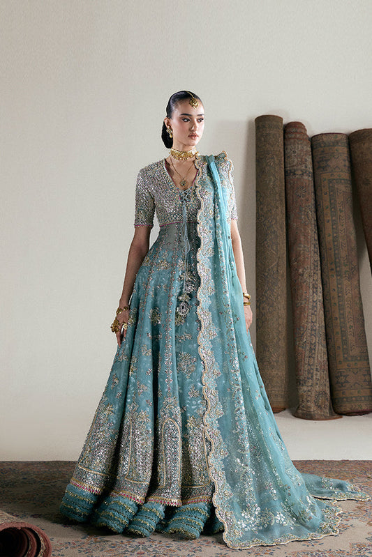Suffuse Anaira style — Mairaz aqua lehenga reference, view 1 of 5