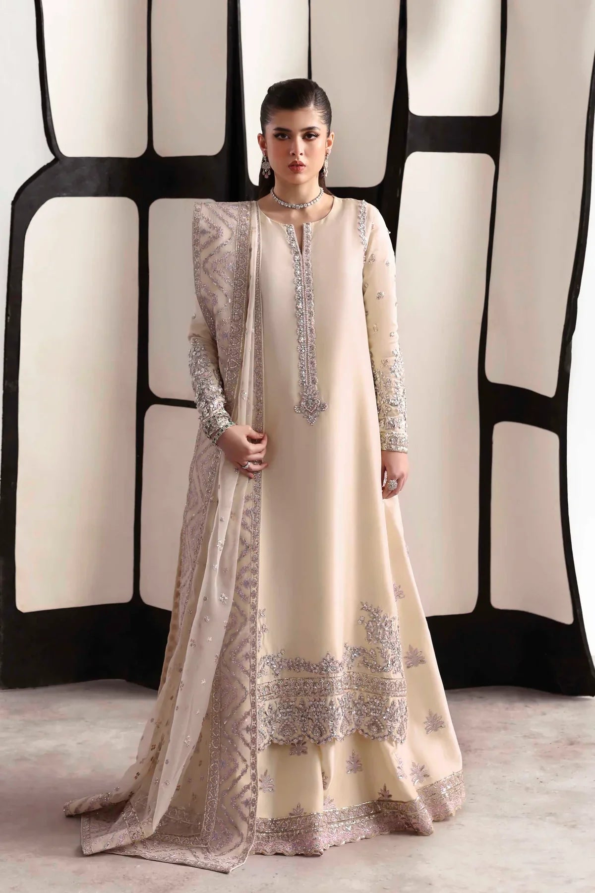 Akbar Aslam Raue Style — Mairaz Three-Piece Suit