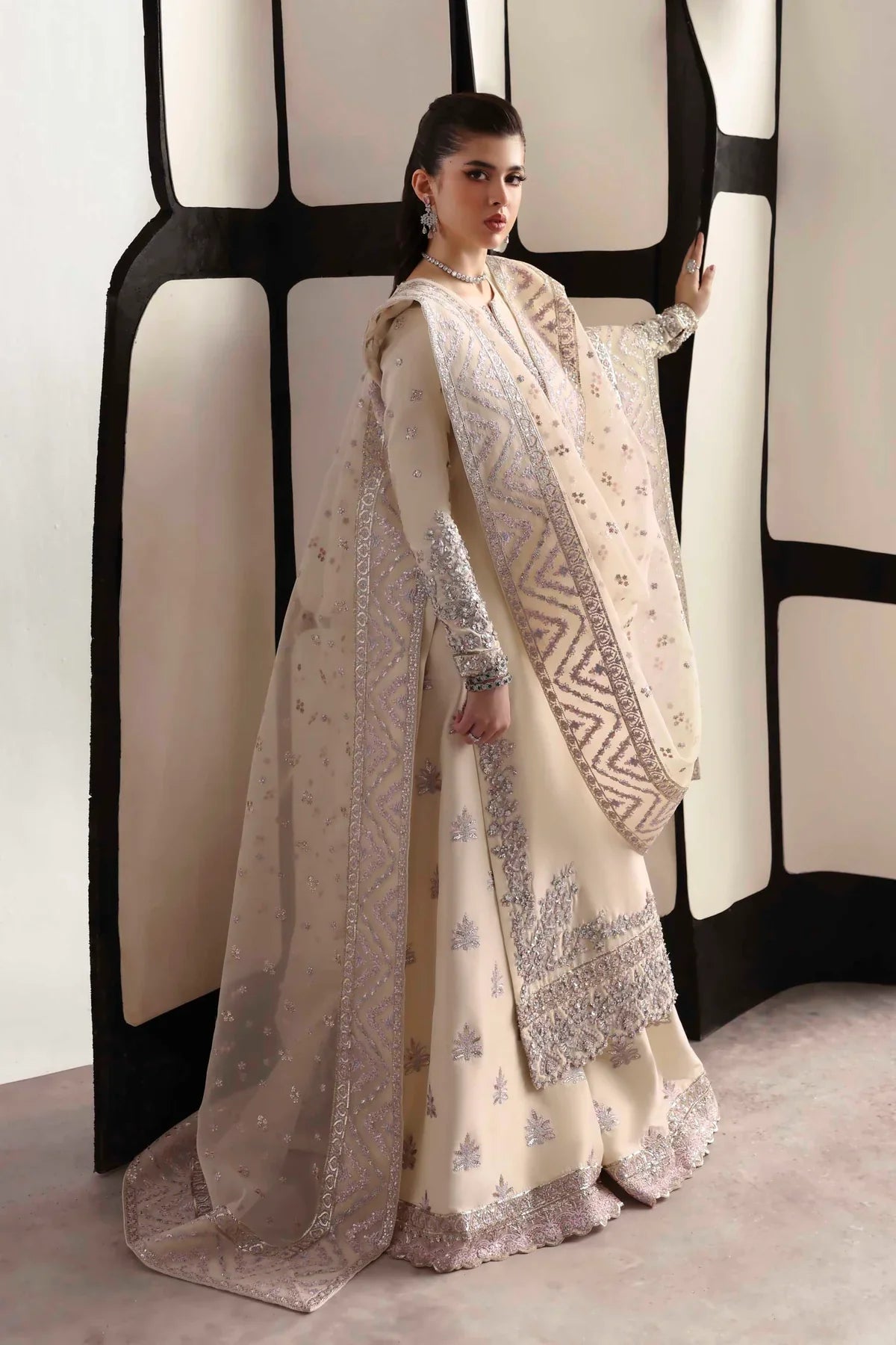 Akbar Aslam Raue Style — Mairaz Three-Piece Suit
