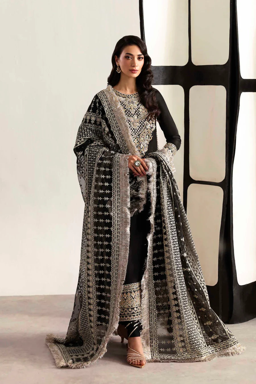Akbar Aslam Onyx Style — Mairaz Three-Piece Suit