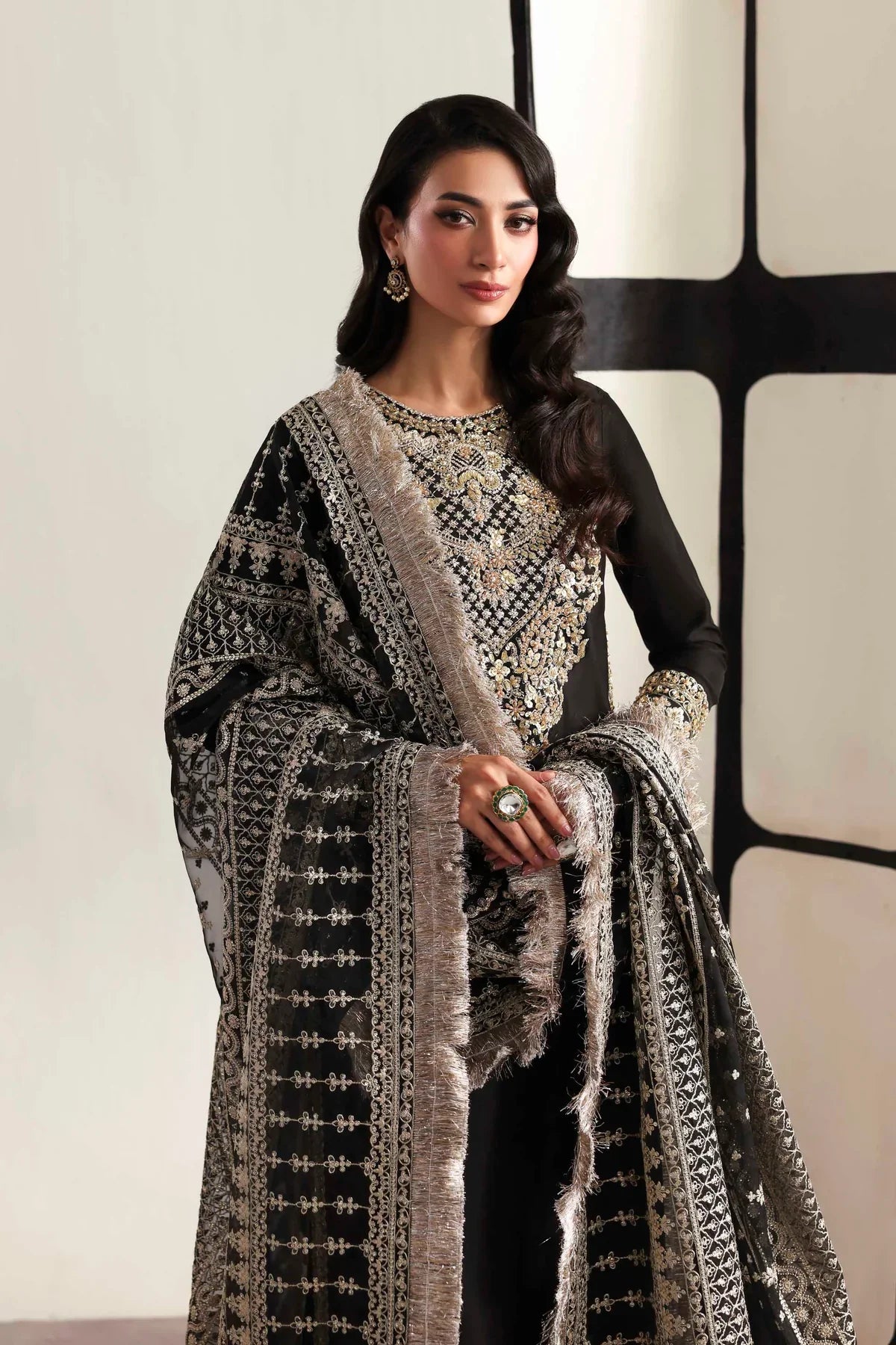 Akbar Aslam Onyx Style — Mairaz Three-Piece Suit