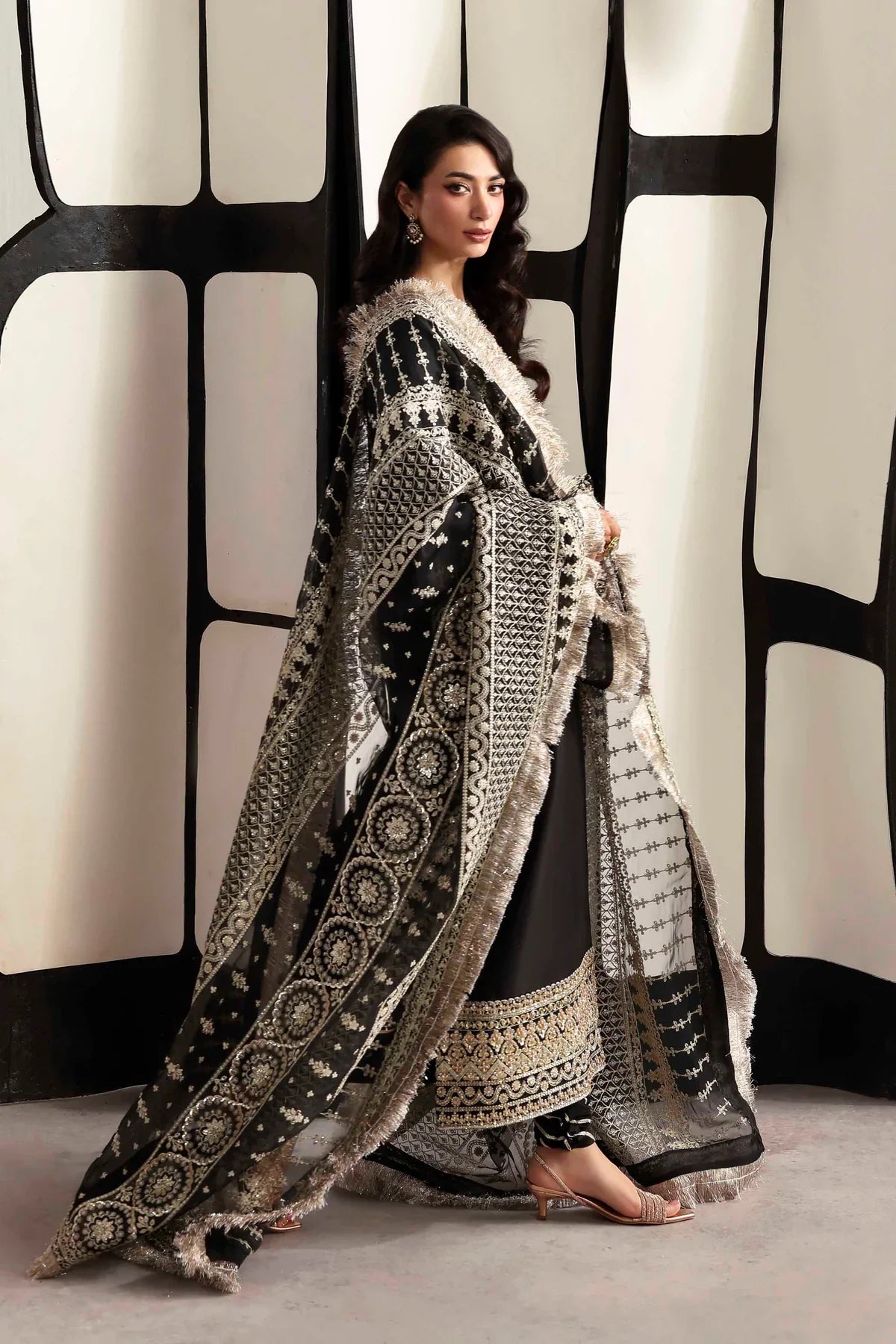 Akbar Aslam Onyx Style — Mairaz Three-Piece Suit