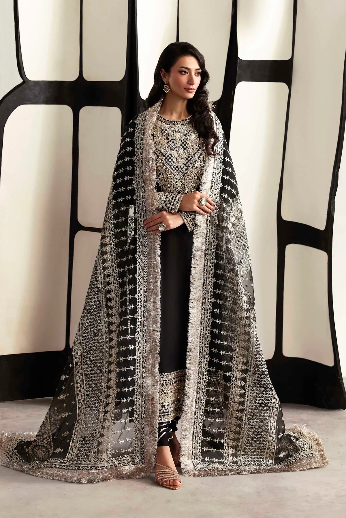 Akbar Aslam Onyx Style — Mairaz Three-Piece Suit