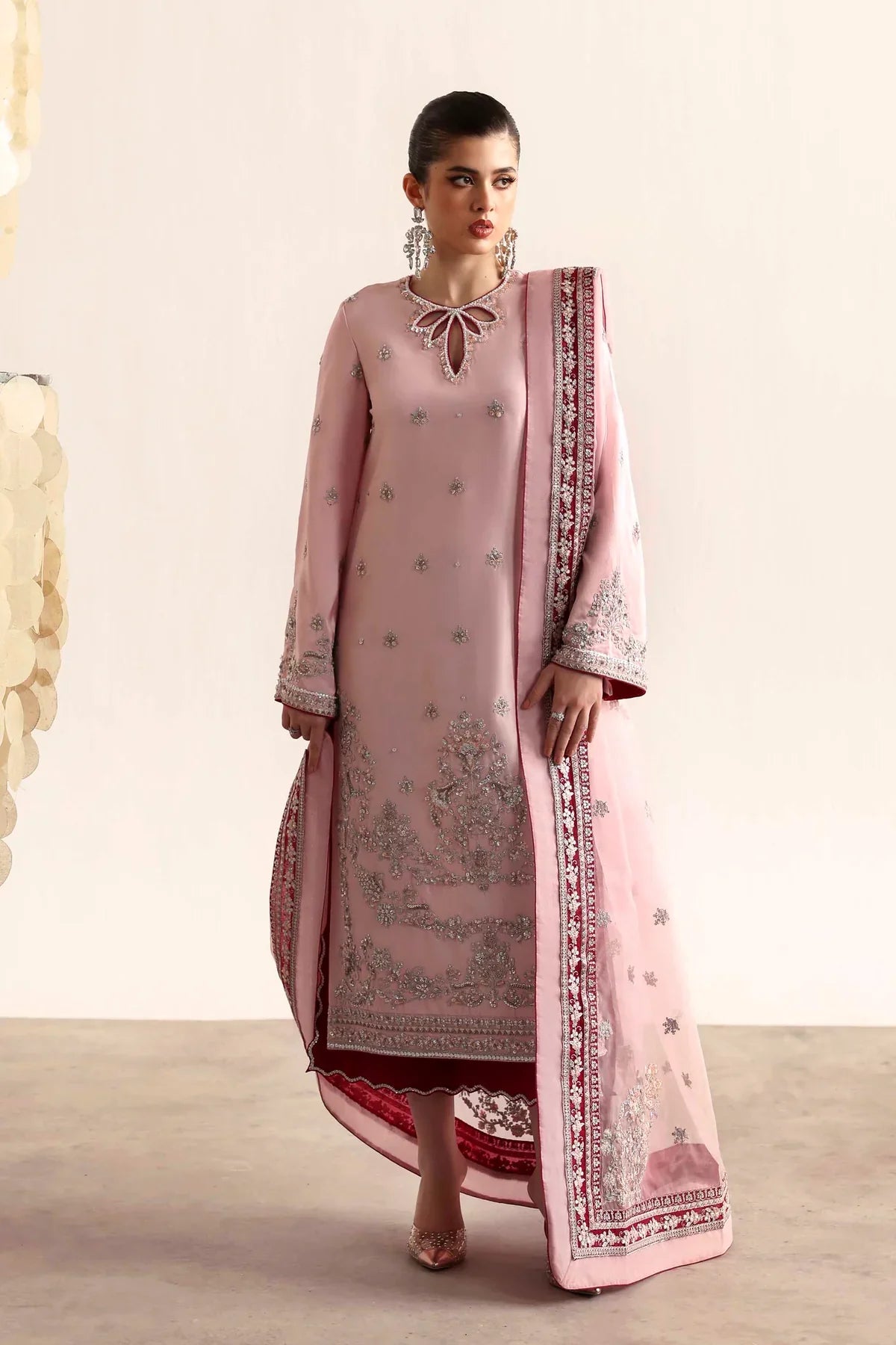 Akbar Aslam Cascade Style — Mairaz Three-Piece Suit