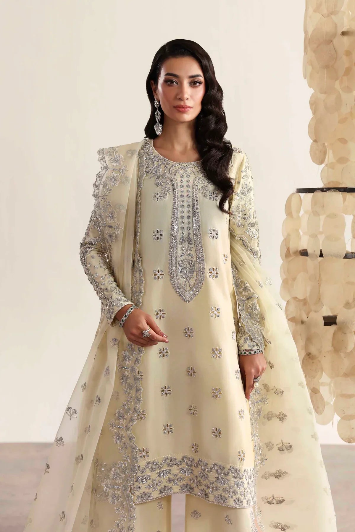 Akbar Aslam Wisteria Style — Mairaz Three-Piece Suit