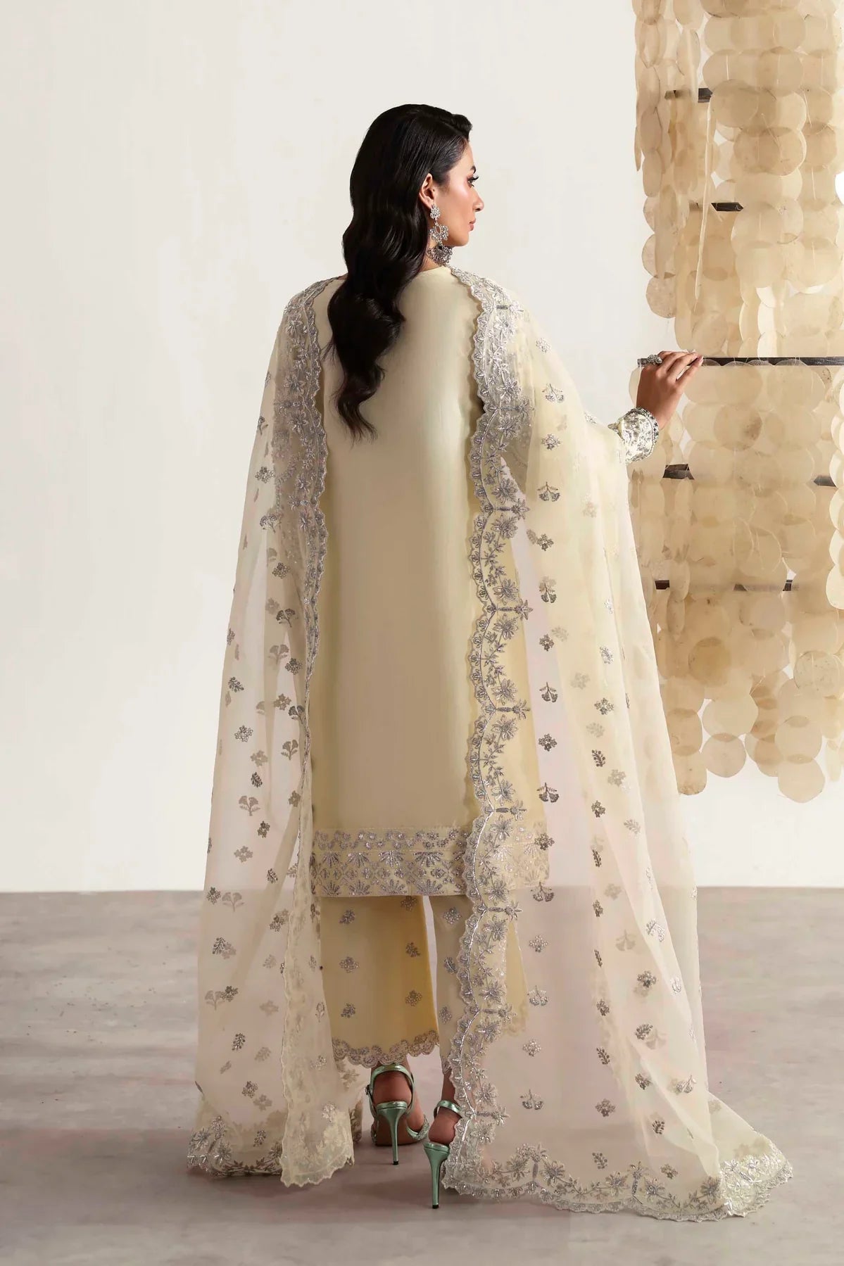Akbar Aslam Wisteria Style — Mairaz Three-Piece Suit
