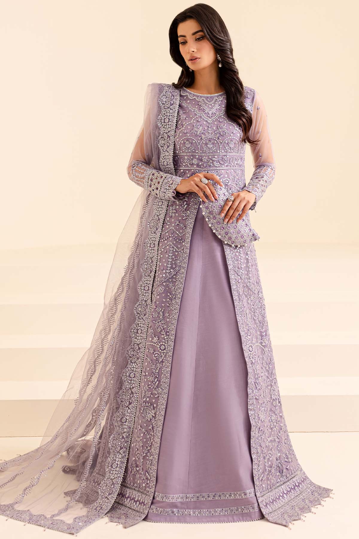 Farasha Fuchsia Fantasy Style — Mairaz Three-Piece Suit